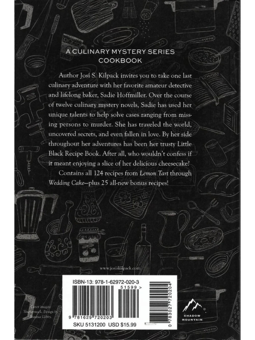 Sadie's Little Black Recipe Book Josi S. Kilpack Culinary Mystery Cookbook